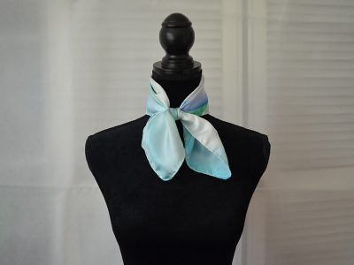 Tücher und Schals dekorativ binden, Anleitungen Krawattenknoten