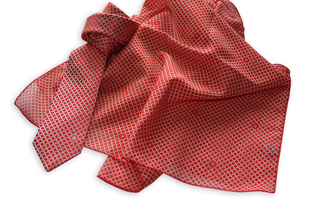 Krawatten, tücher und schals