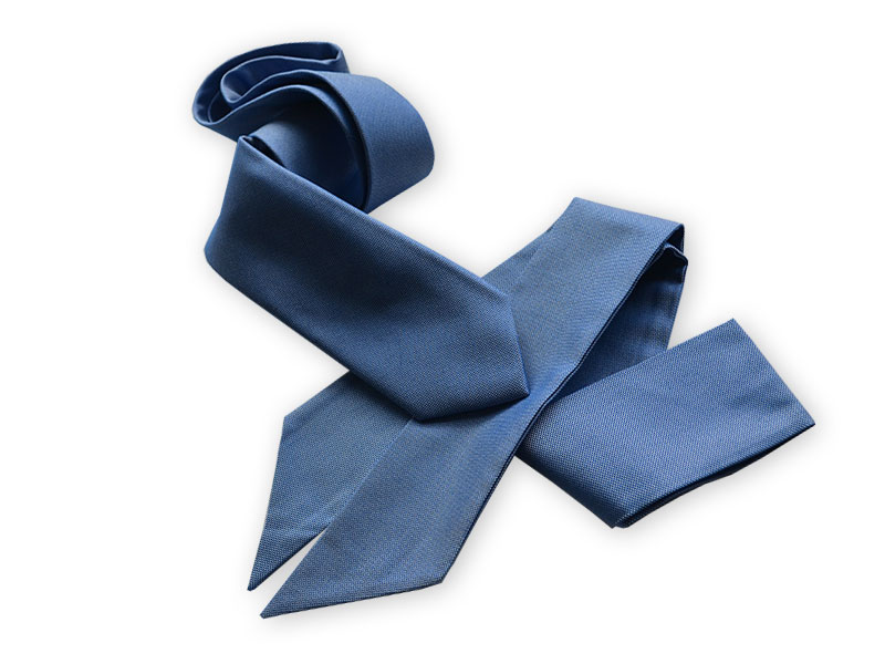 Krawatten mit passenden Twillys in Firmenfarbe